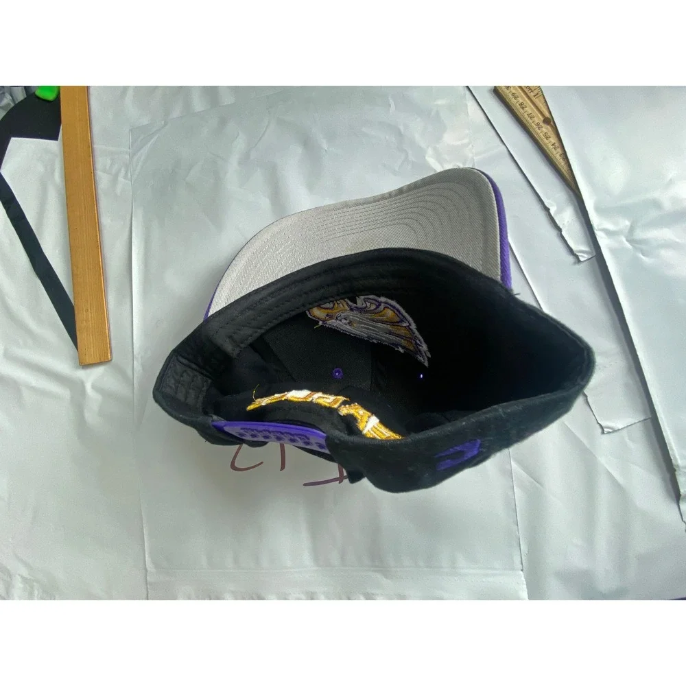 Purple Black‎ Baseball Cap Snapback Fitted Adjustable Hat
